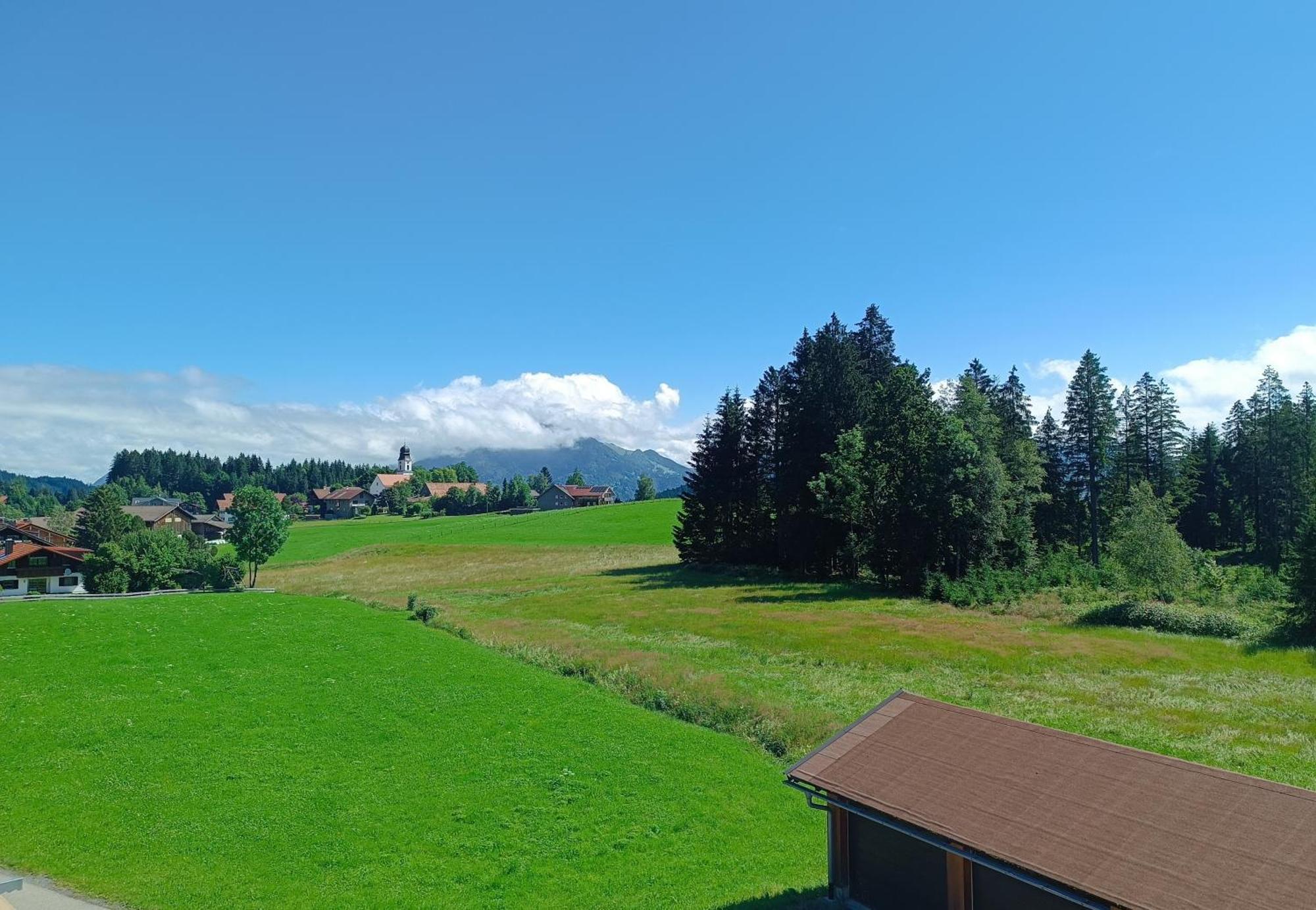 Apartamento Gipfelblick Ofterschwang Exterior foto
